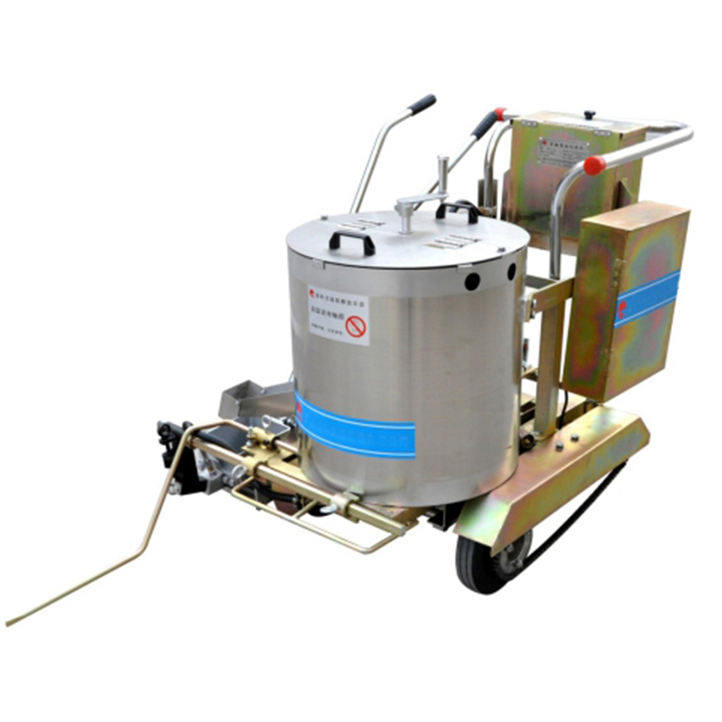 Large Assortment Thermoplastic Vibration Track Road Grass Line Marking Machine