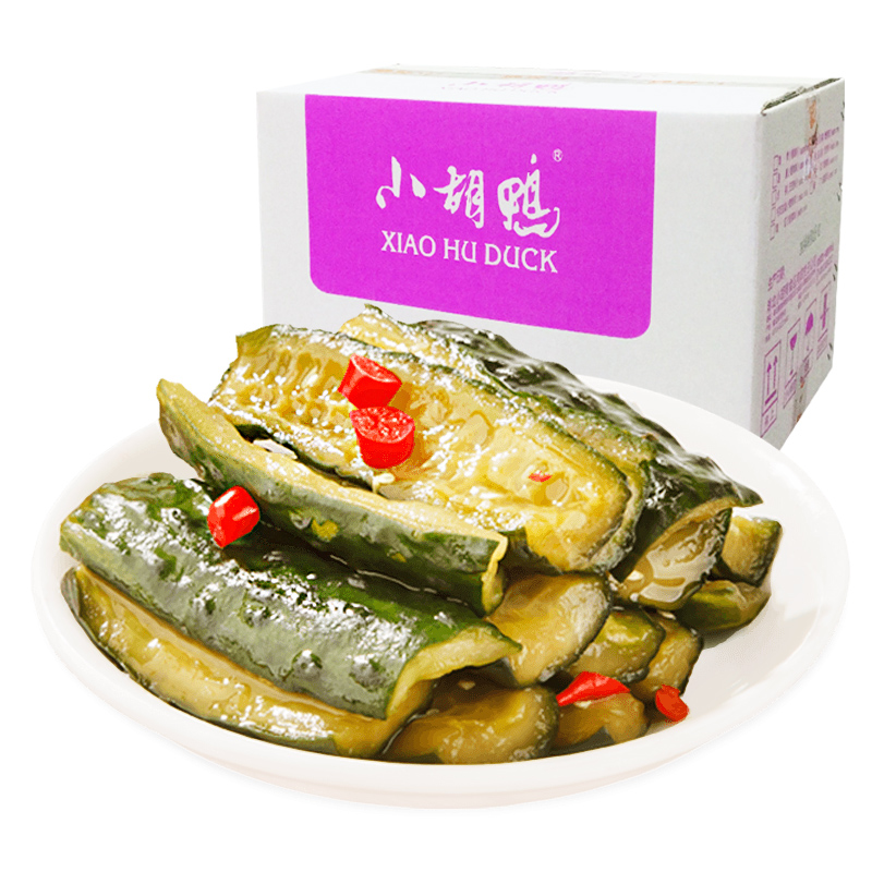 Xiao Hu-Duck брендовая Пряная закуска из огурцов * 5 кг купить закуски оптом