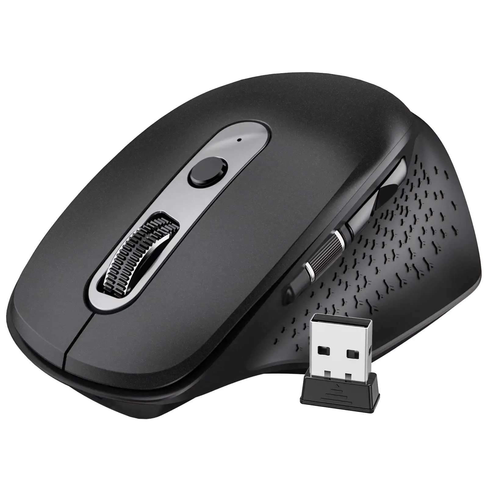 Shopee Mouse wireless Q4 Wireless Mouse 2.4G 3D wireless Mice muti color laptop Computer Mouse mini portable compute