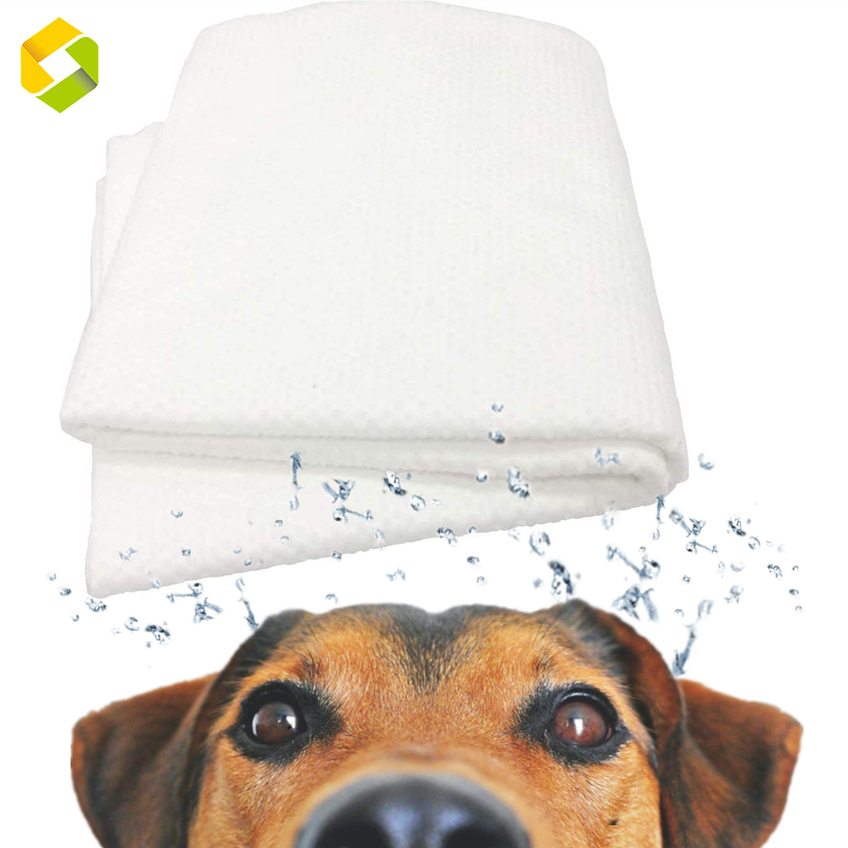 Eco pet disposable towels for pet cleaning travel bath shower hair spa salon portable towel sets bath towel pet wipe