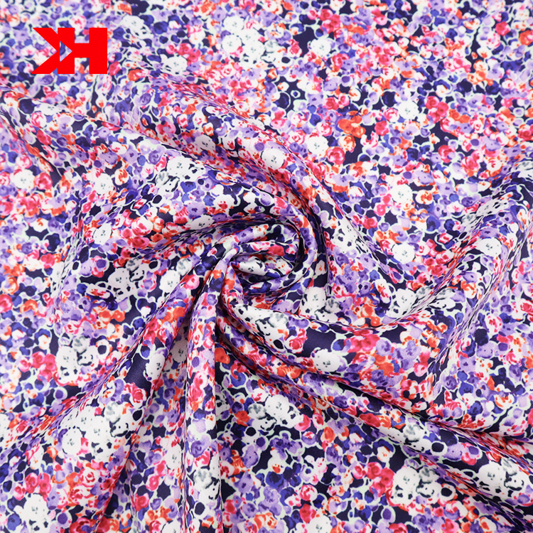 Hot Sale 100% Silk Custom Digital Printed Silk Print Fabric for Garment