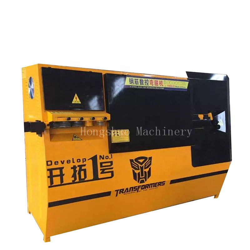 Hongshuo желтая автоматическая машина для гнутья стальной проволоки cnc 2d