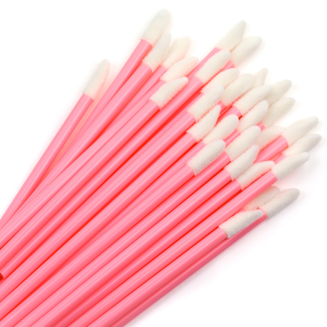Cheap Price lip gloss 50 PCS Each Pack lip brush disposable lipstick wands lip brush