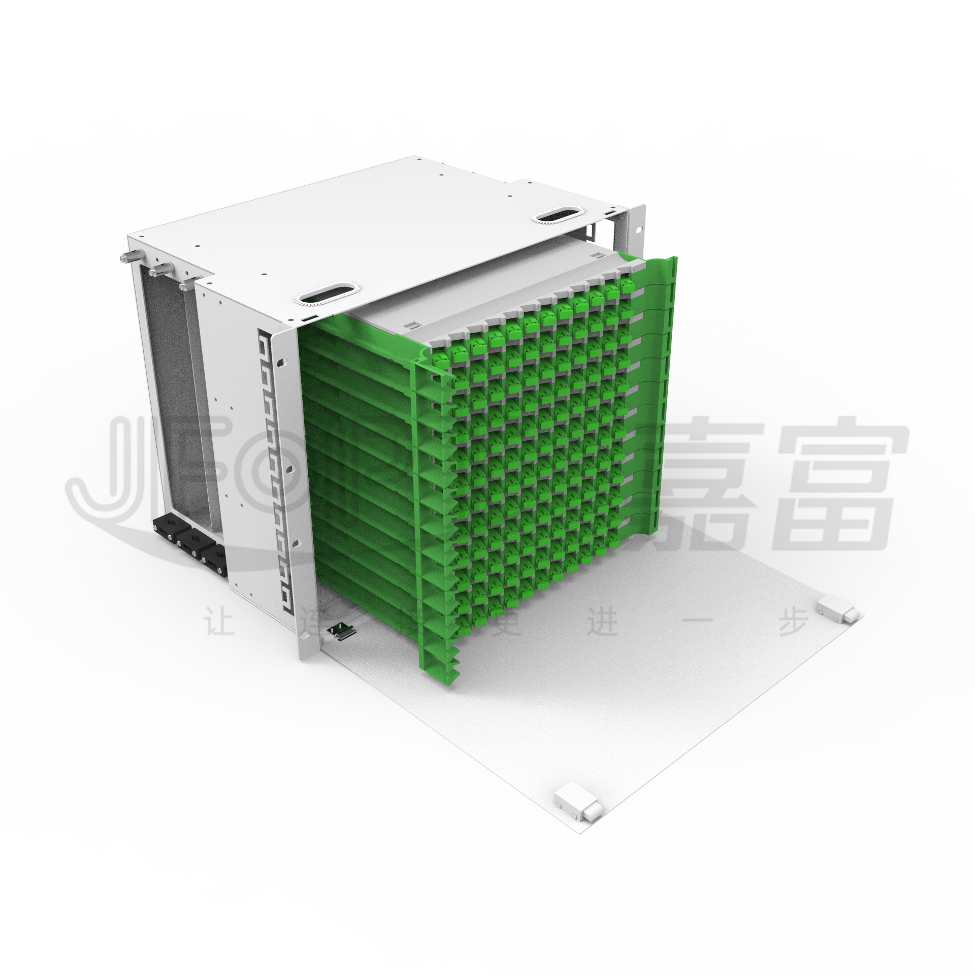 Professional Manufacturer 19 Inch ODF Optical Fiber Distribution Frame 12-288 Cores Rack Mount Patch Panel