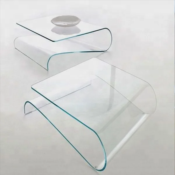 China manufacturer standard size flat curved tempered glass