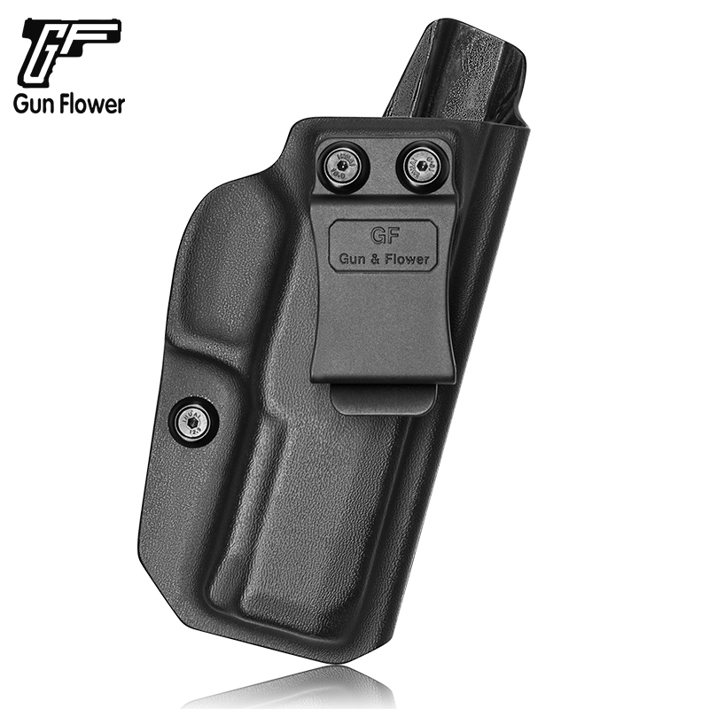 Тактическая кобура Gunflower для скрытого ношения Kydex для CZ P10C Glock 19 Taurus G2C M & P Shield Спрингфилд Hellcat Ruger LC9