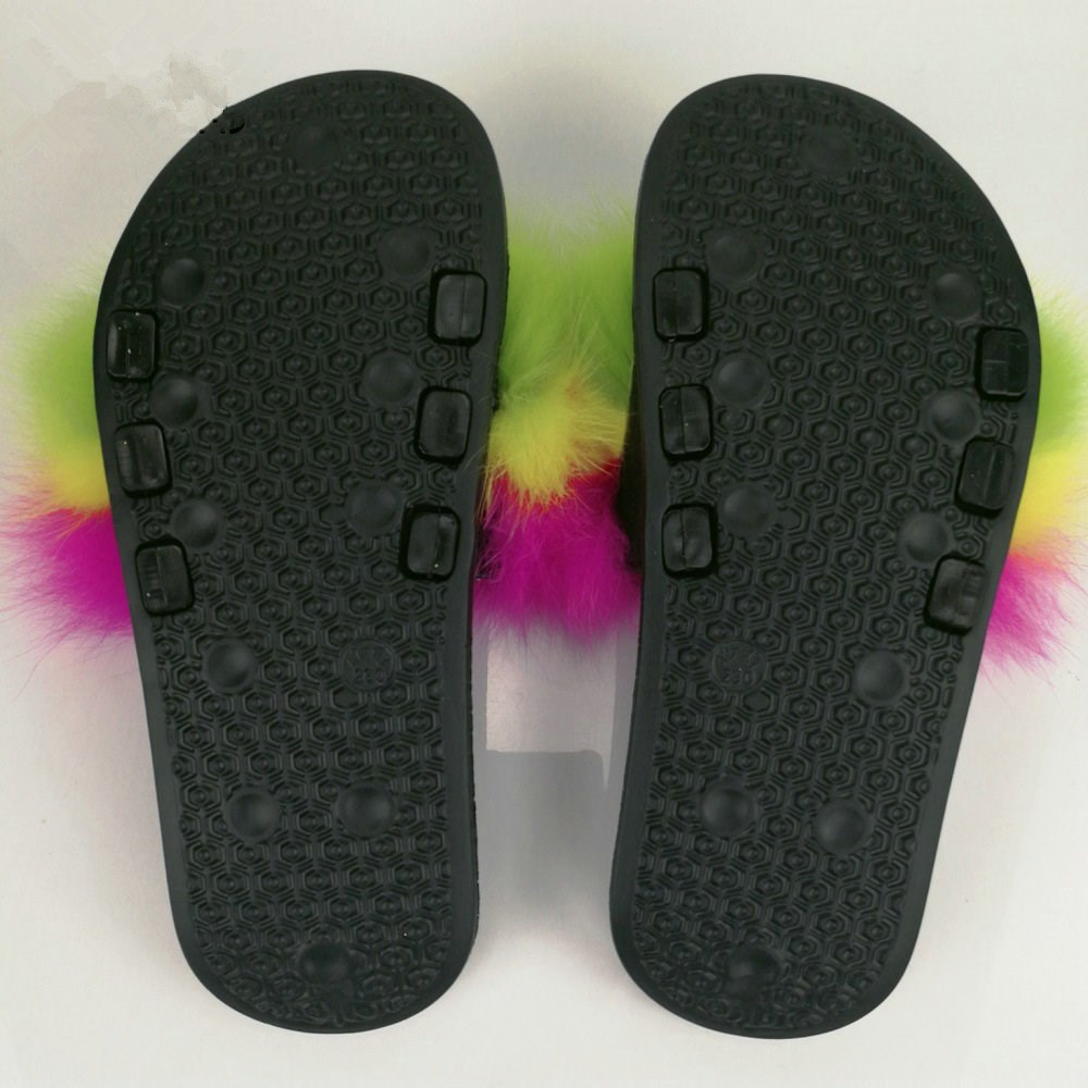 Factory wholesale ladies custom messenger bag slippers suit fur wallet suit