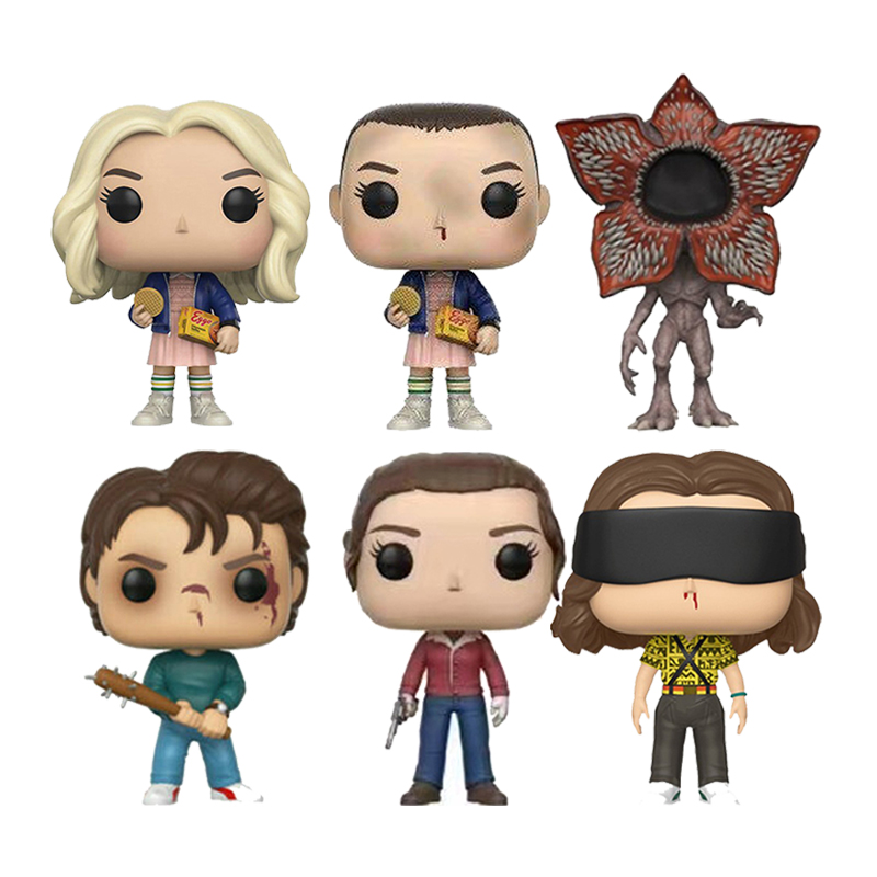 Funko Pop очень странные дела фигурку одиннадцать Стив Dustin модель игрушки