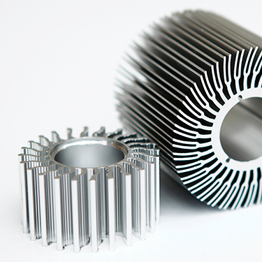 aluminum circular extrusion heat sink 500w led aluminium heat sink for leds
