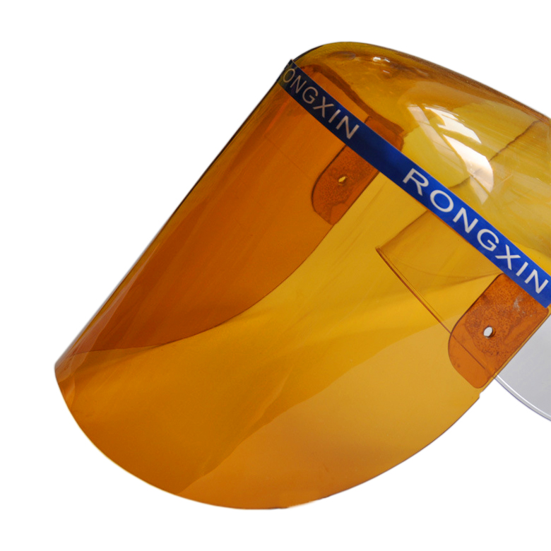 protective helmet shield closed transparent plexiglass helmet safety face shield work electric welding protective face