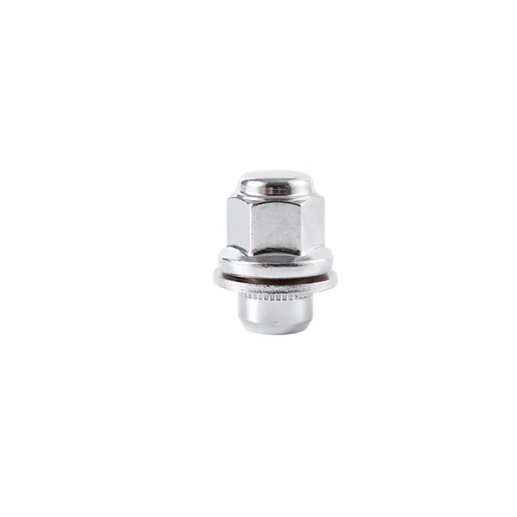 Ford Use M14x1.5 Chrome Plated Wheel Nut With Gasket Nut