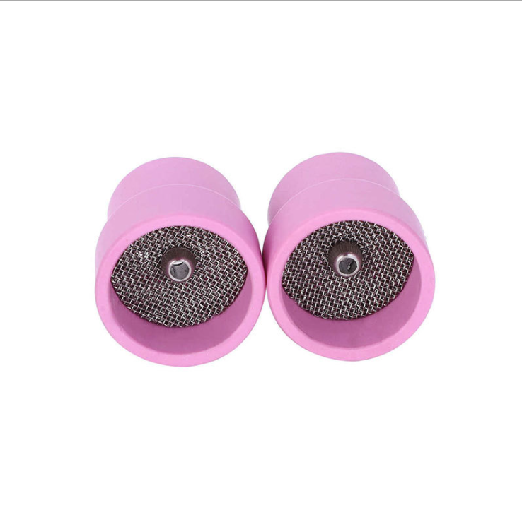 Ceramic WELD 12# 14# 16# 24# Alumina Ceramic Nozzle Cups with Strainer Mesh
