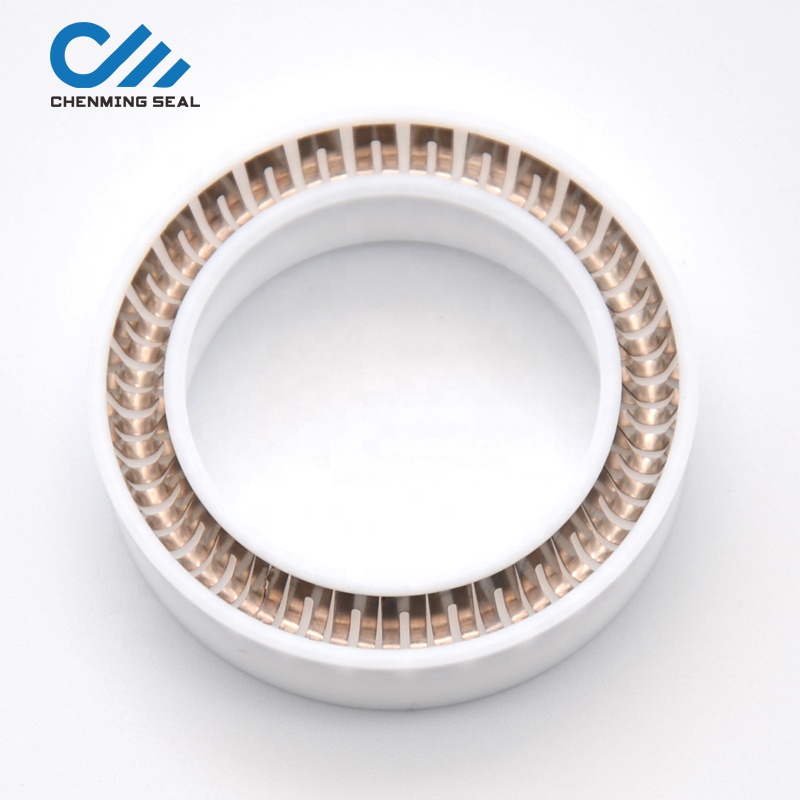 Food Grade PTFE material v seal Pan Plug Seal spring energized seals carbon Fiber Spring Energized Hydraulic Ring