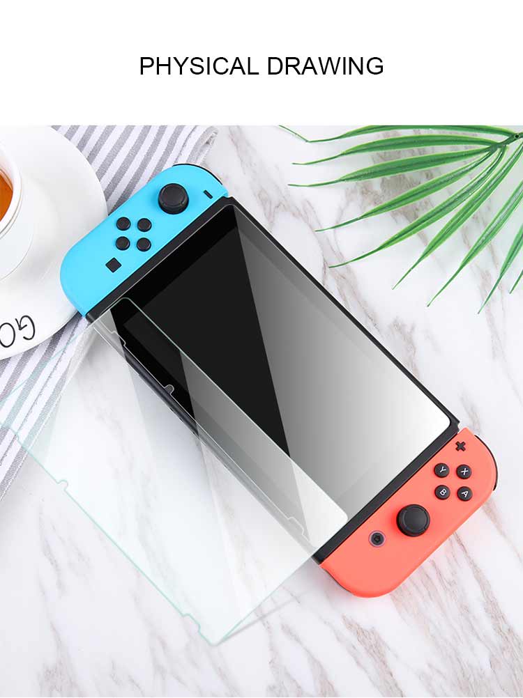 Защита экрана закаленное стекло для Nintendo Switch прозрачная HD прозрачная защитная пленка против царапин