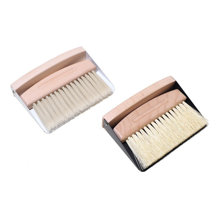 Cleaning Brushes Broom Dustpan Set Multi-functional Brush Beech Nylon Sweeping and Cleaning Combination