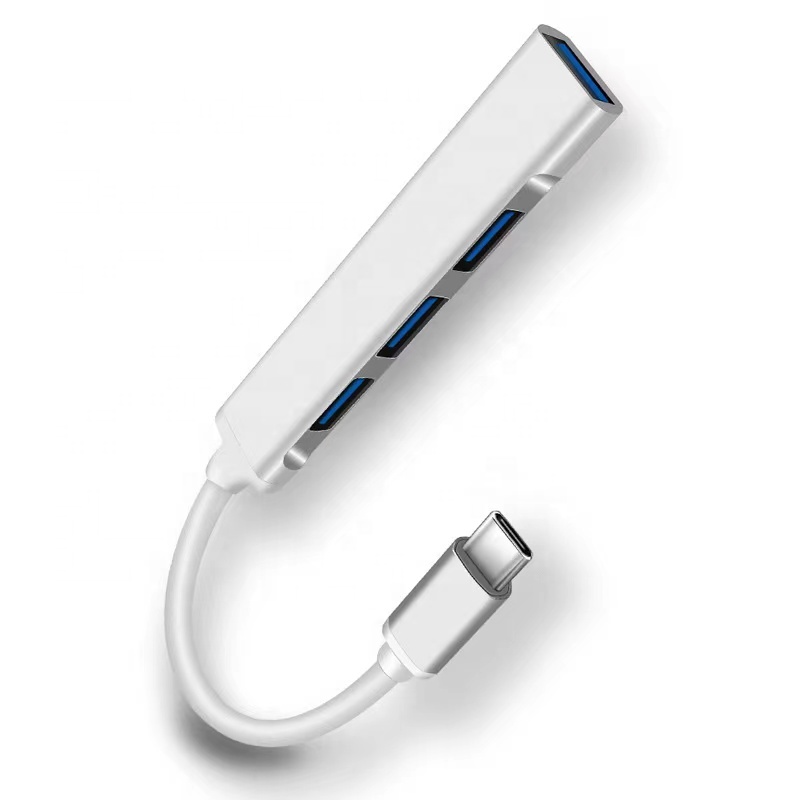 4 in 1 Type-C USB C Hub To USB 3.0 2.0 Type C Female Adapter 4 Ports Adapter Plug Docking Station