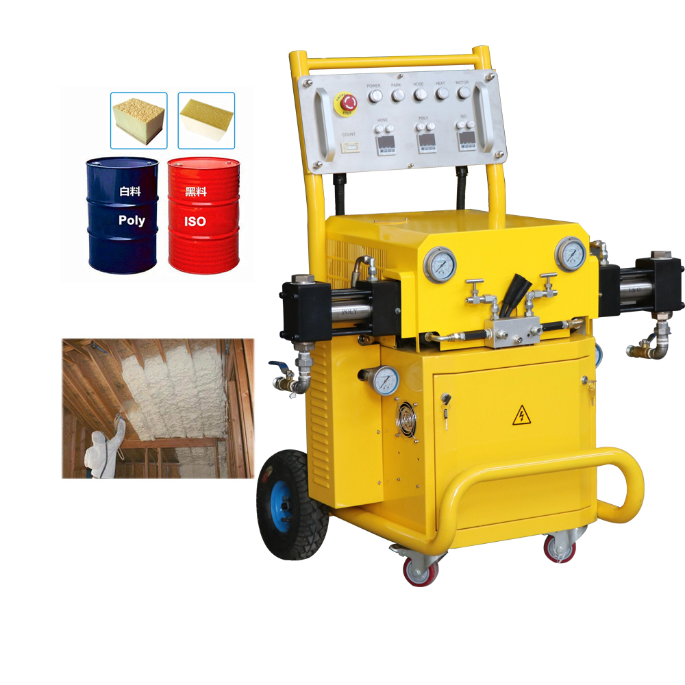 Pu pump spray pump coating polyurea reactor 15KW big power Pu foam spray machine