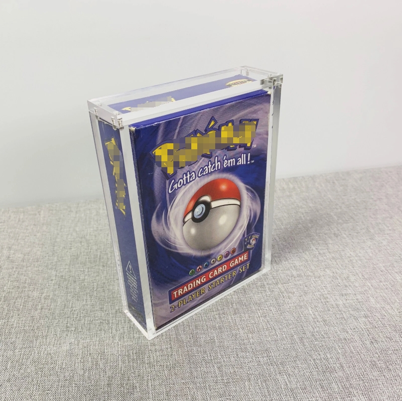 Factory Magnetic Acrylic Display Case Pokemo for Booster Bundle Box