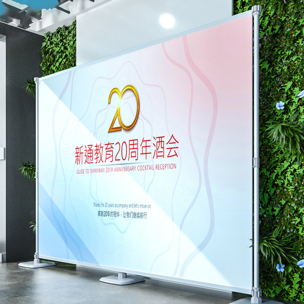 85*200 aluminum budget roll up banner, roll up stand, rollups for advertising