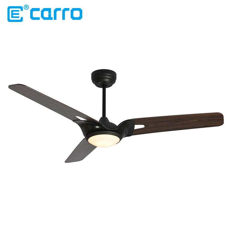 56 inch three blades smart ceiling fan with light LED ceiling fans for living room decorated