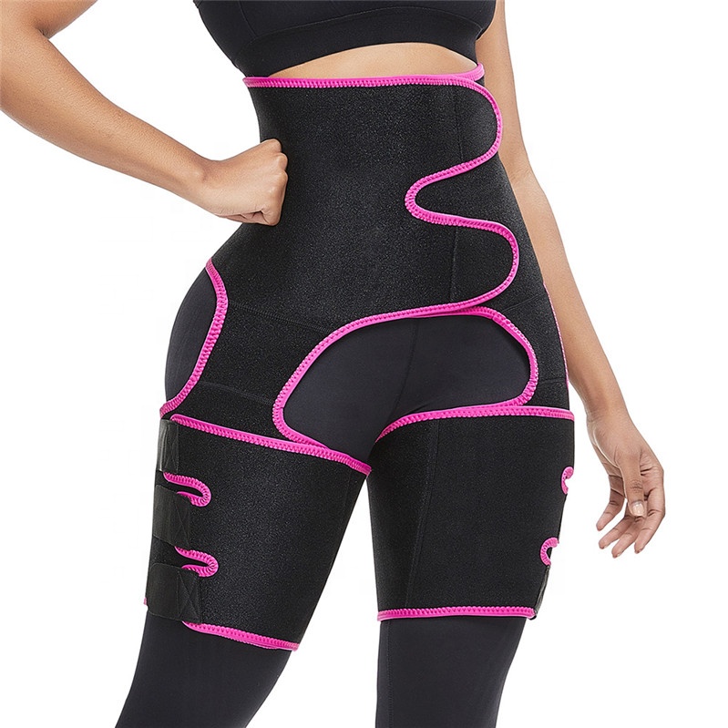 3 in 1 Custom Logo Adjustable Neoprene women High Waist Thigh Trainer