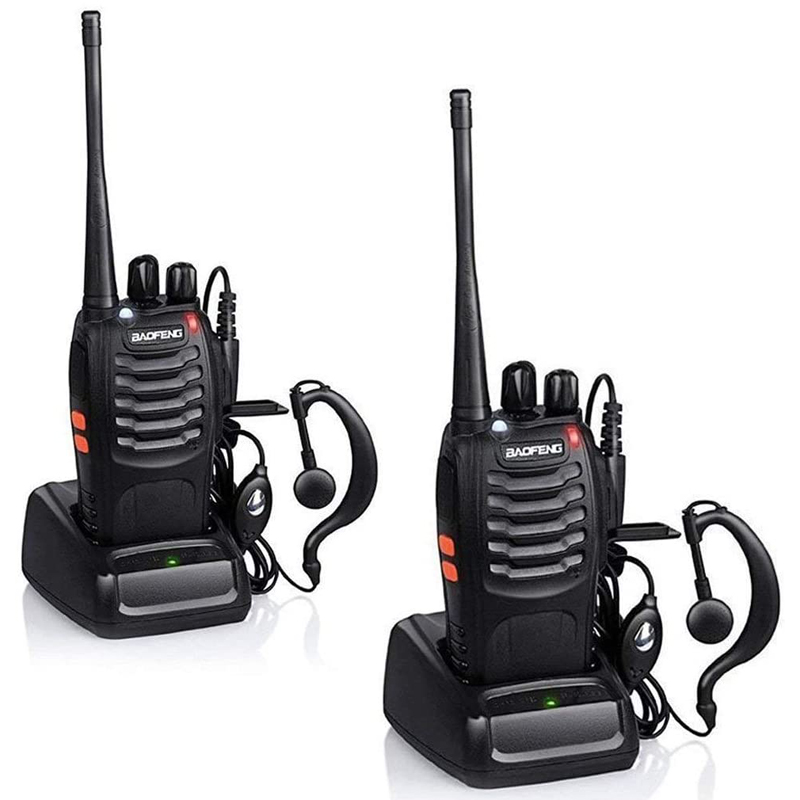 2020 Большая дальность 5 Вт портативная дешевая Профессиональная Uhf 400-470 МГц двухсторонняя рация Baofeng BF 888S