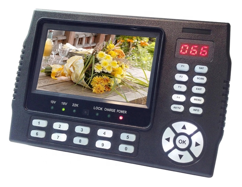 TY9258 4,3 дюймов портативный TFT ЖК-дисплей hd цифровой спутниковый finder метр ТВ антенна sat finder 958H