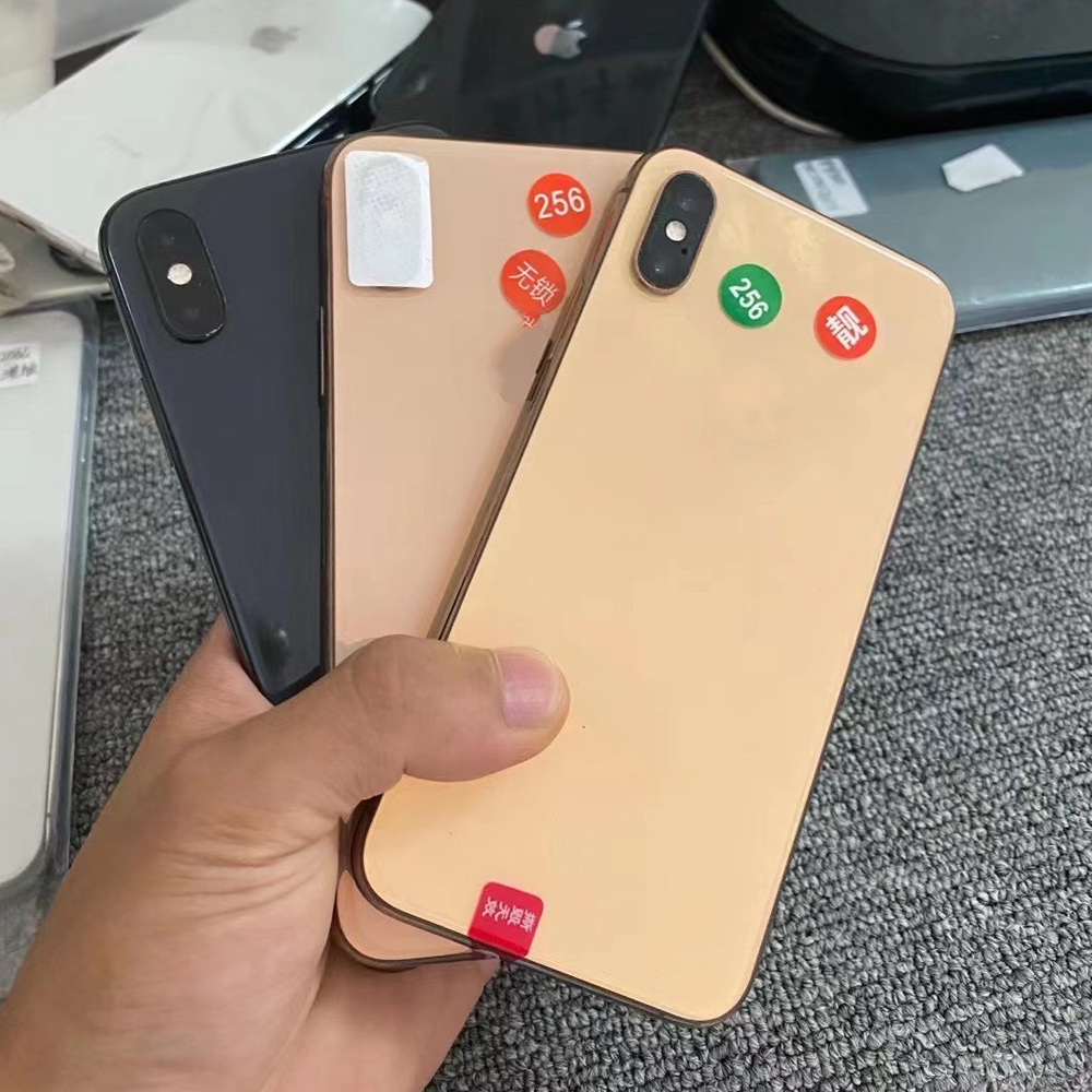 Оригинальный телефон Xs Max полный комплект б/у мобильных телефонов AA смартфон без блокировки для Iphone Xs Max 64 Гб 256 ГБ