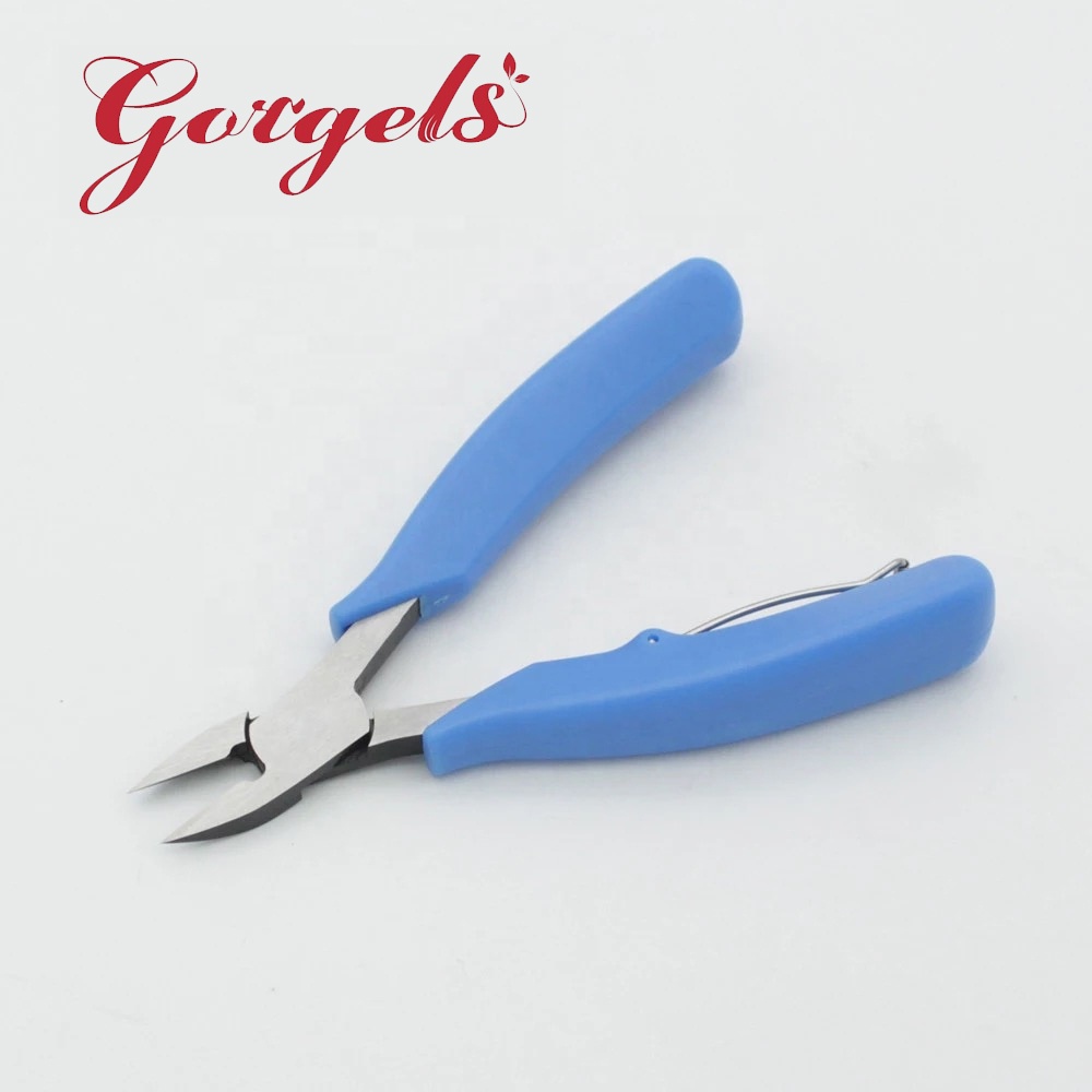 Gorgels OEM ODM кусачки для кутикулы Маникюрный Инструмент для дизайна ногтей Режущий инструмент для удаления сверкающих камней для профессионального использования