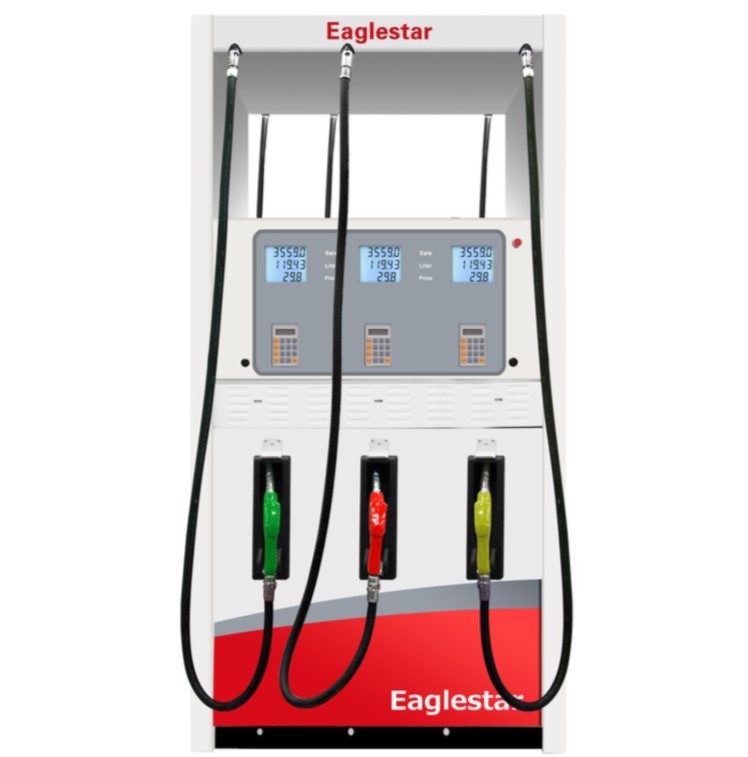 Self service metal keyboard diesel gasoline fuel dispenser with superior electronic controller