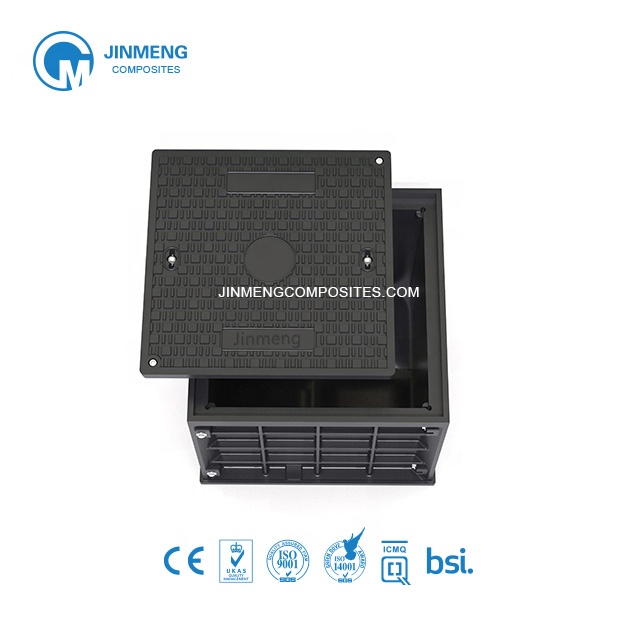 Plastic inspection chamber network access chamber manhole Assemble SMC Manhole Chamber Box
