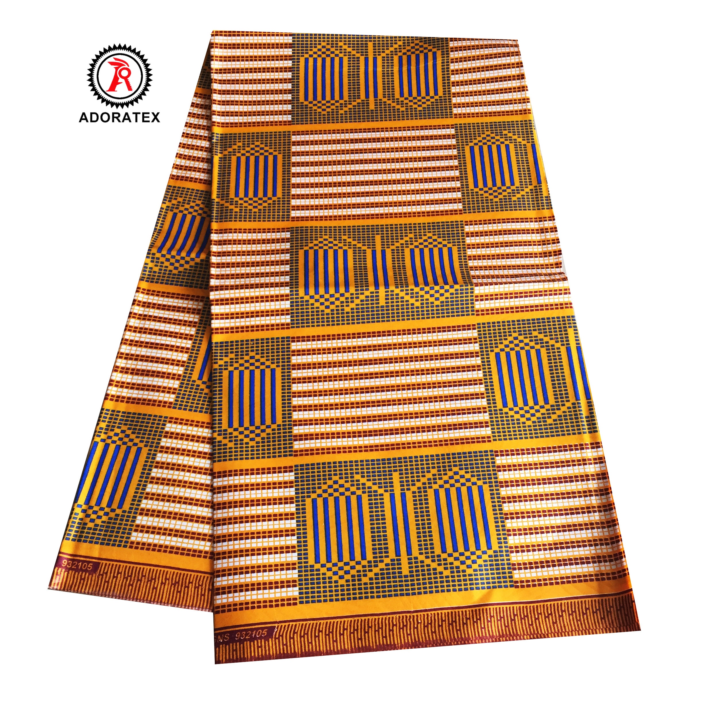 Хорошее качество дешевая цена tissu africain kente африканская ткань