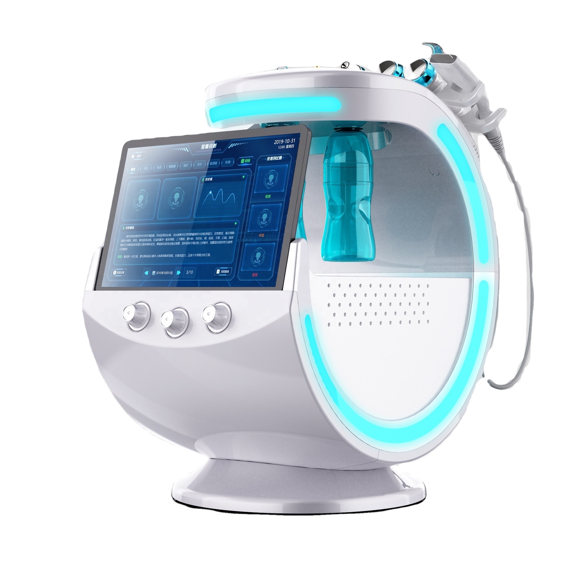 Factory price Ice Blue machine for skin treatment -- Hydrogen Oxygen Hydrodermabrasion Hydro Microdermabrasion Facial Machine