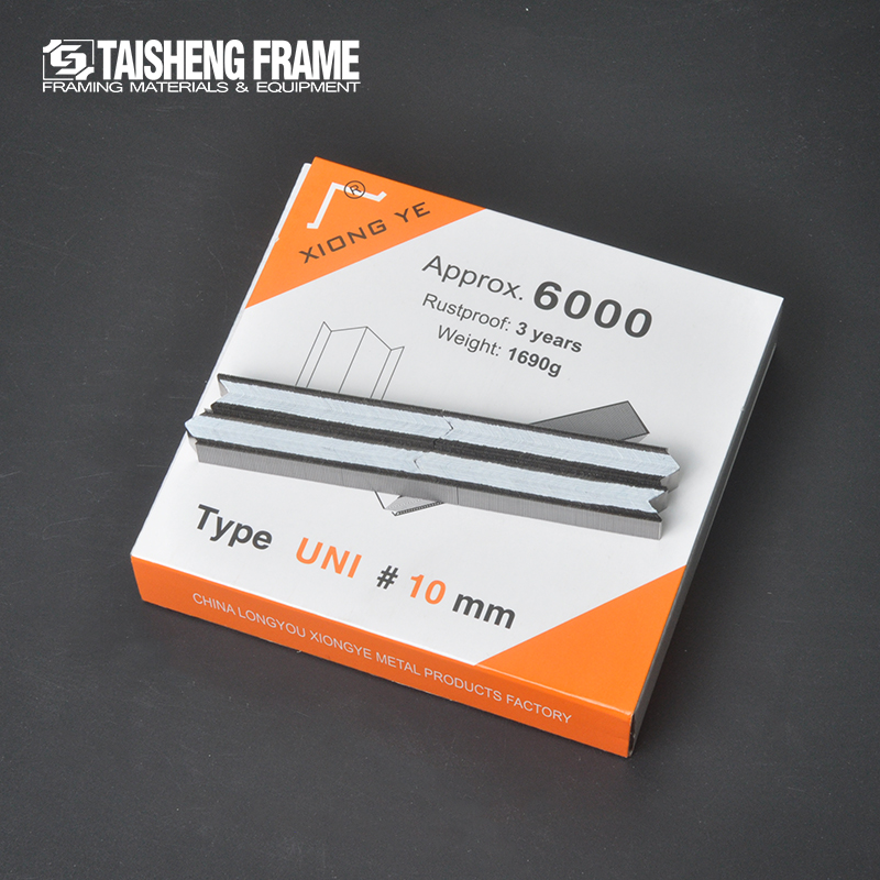 TS-D45 XIONGYE, v-гвозди из твердой древесины, фоторамка UNI type v-nail 7 мм v-nail для подставки для рамы