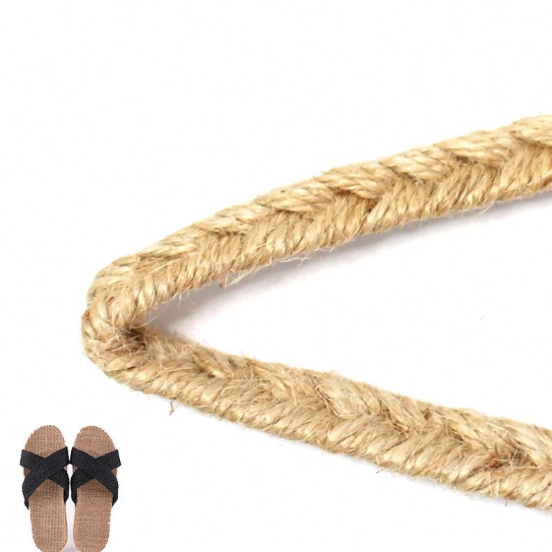 Sisal Rope Jute Rope Twine Hemp Rope Wholesale Gardening Natural Shoe / Decorative / Package Pp Braided Rope Size 4mm In Yiwu