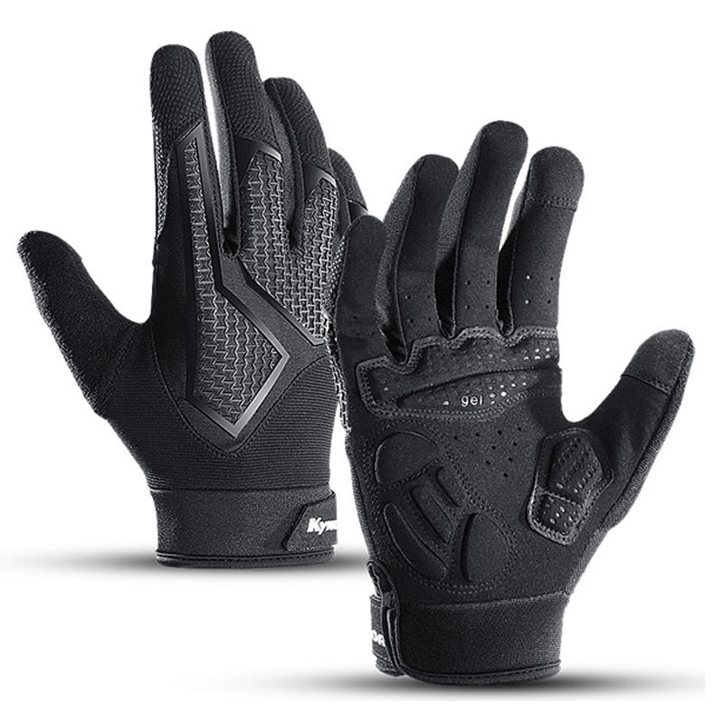 Full Finger Touchscreen Shock Resistant Durable Palm Protection Cycling Bicycle Racing Gloves