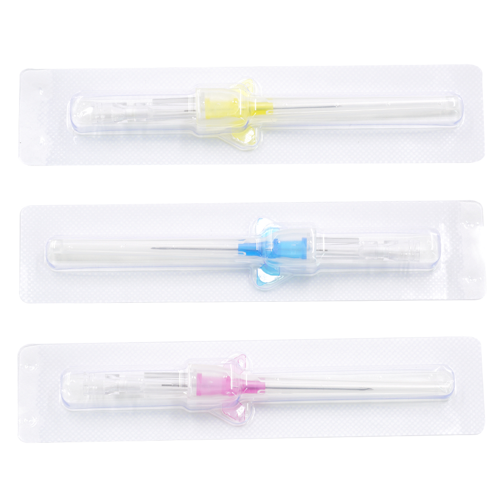 Disposable Needles 14g 16g 18g 20g 22g 24g Safety Butterfly Securement Injectable Infusion Venous Indwelling Needle IV Catheter