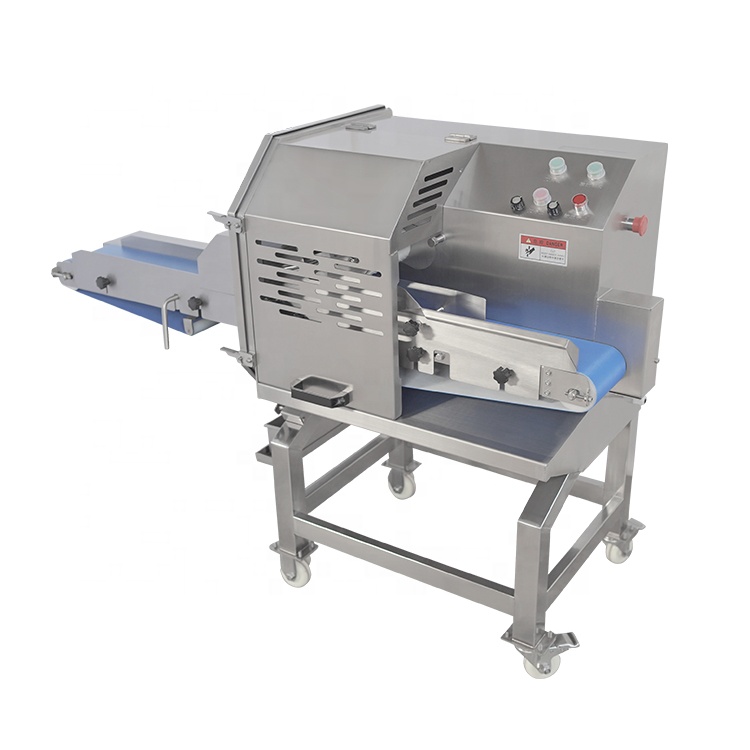 Automatic frozen meat slice slicer mutton beef roll cutter machine bacon slicing sausage cutting  machine