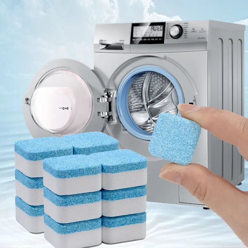 New Washing Machine Deep Cleaner Set Washer Cleaning Detergent Effervescent Remover Tablet for Washing Machine Cleaning Products