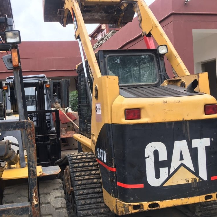 США, оригинальный мини-погрузчик CATERPILLAR 247B
