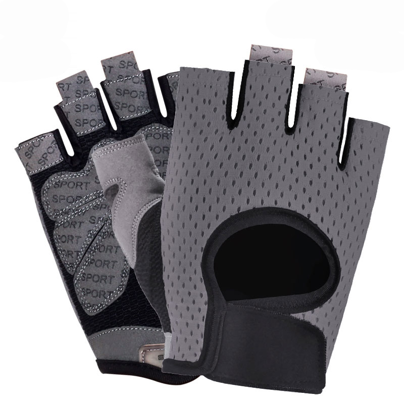 Hampool Breathable Workout Weight Lifting Fitness Women Men Sport Gym Gloves