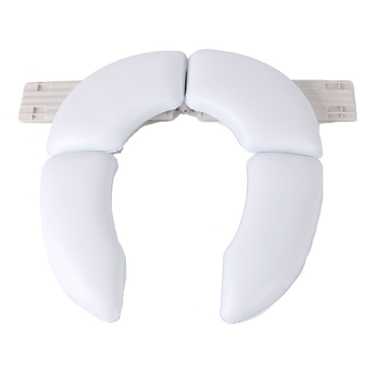 Bathroom portable travel potty training baby toilet seat PP foldable soft kids toilet seat