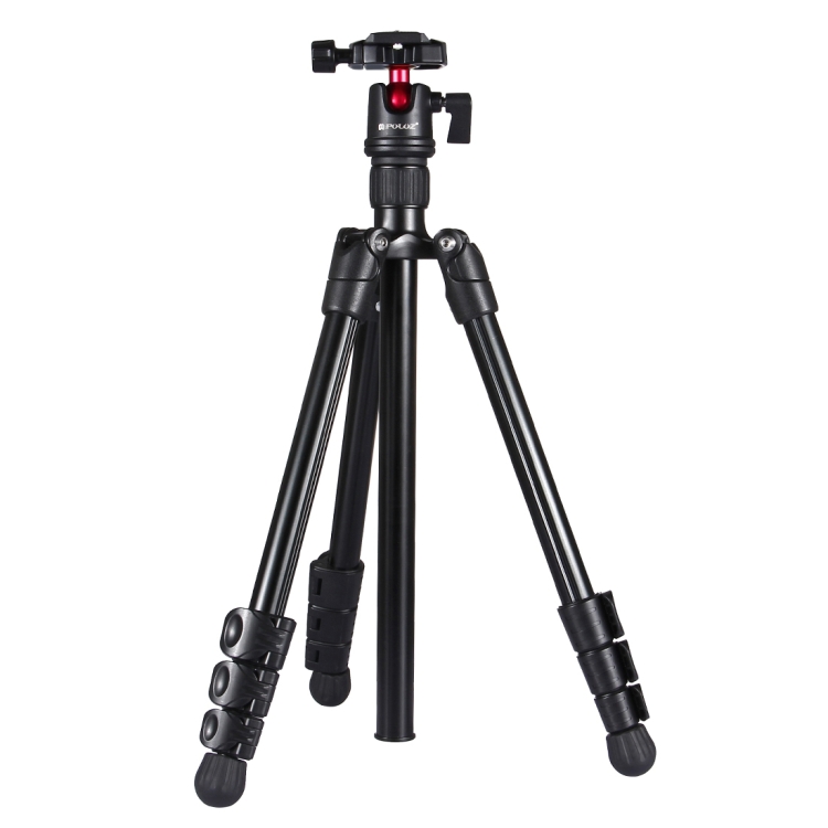 New Trending Products PULUZ 4-Section Folding Legs Metal Tripod Mount with 360 Degree Ball Head for DSLR & Digital Camera