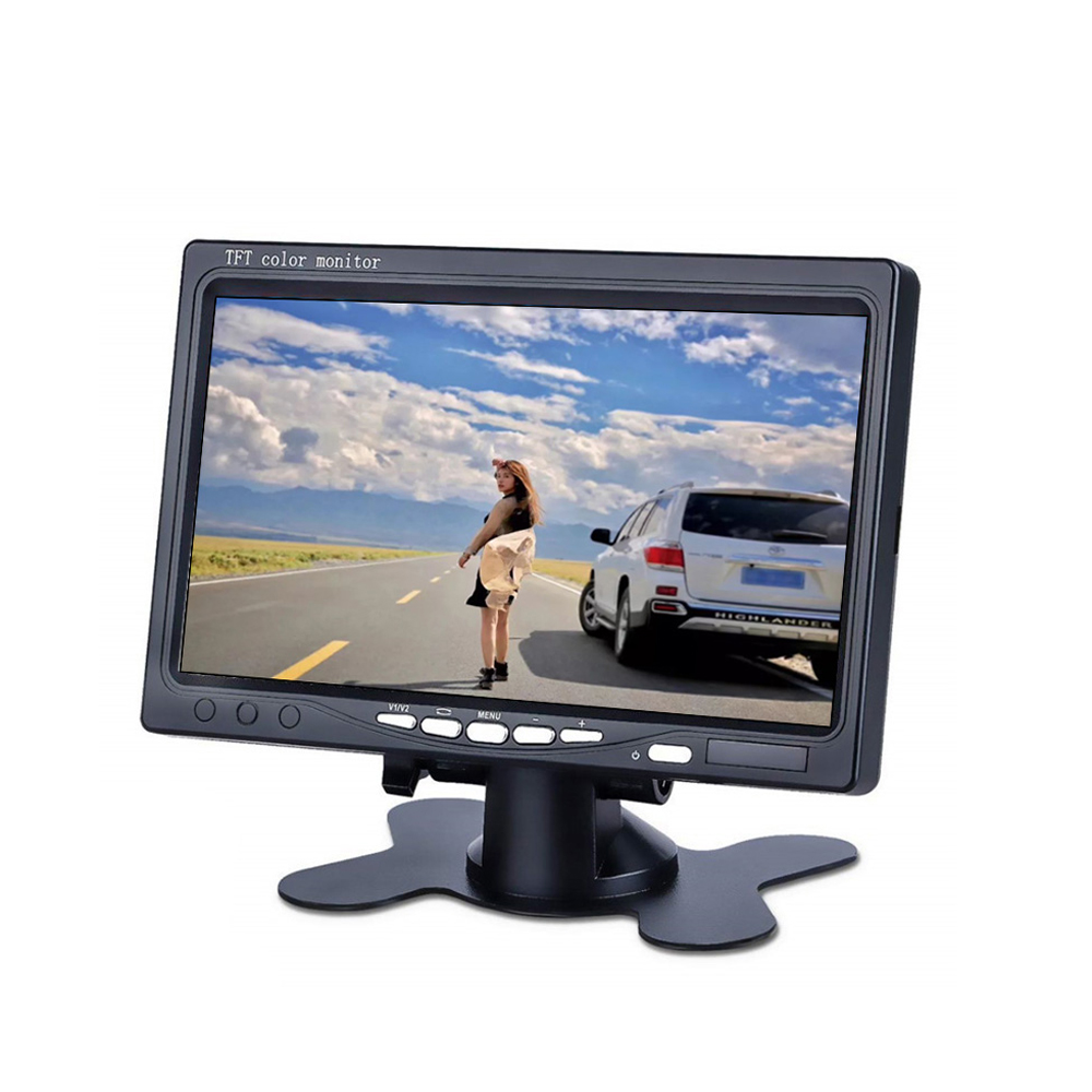7 дюймов 800x480 Разрешение ЖК-дисплея монитор AV/rca Интерфейс CCTV монитор