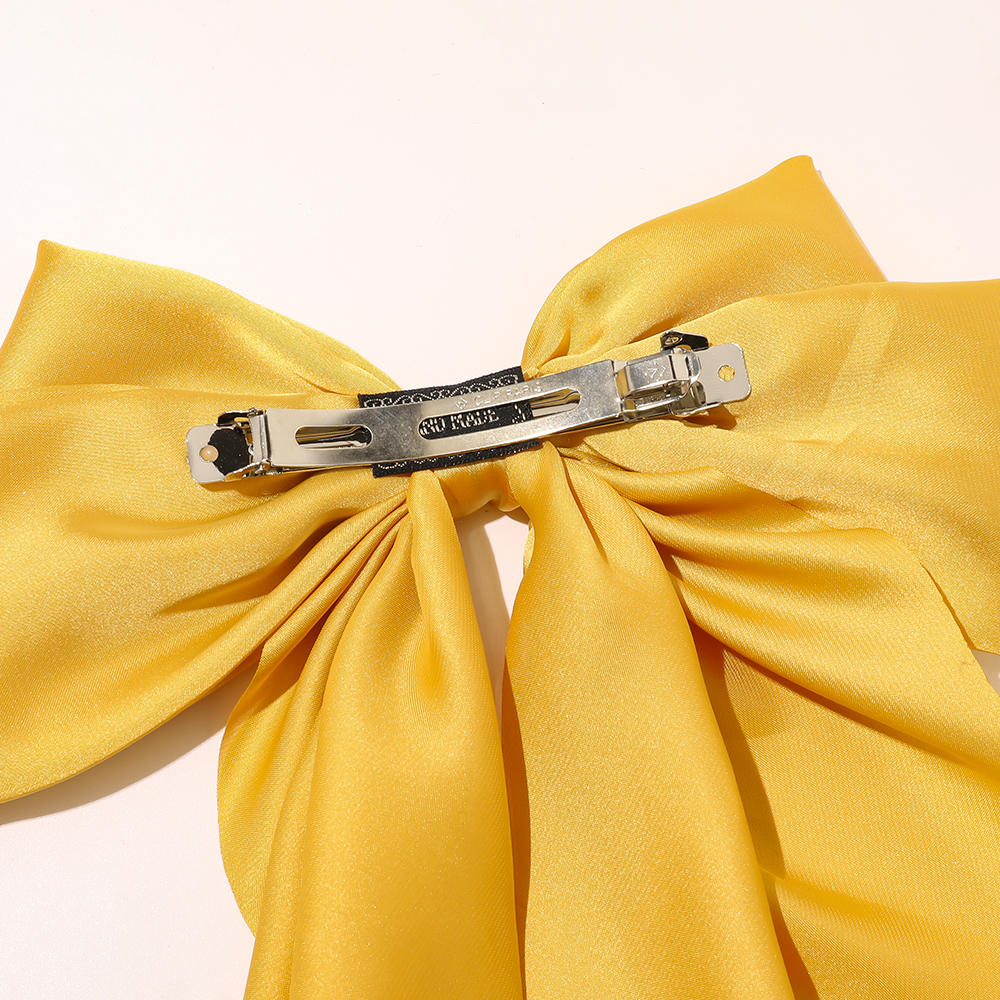large barrette Big Bow Hair Clip For Women High-end Flower Hair Accessories Rhinestone Hairpins Bows Flower Barrette