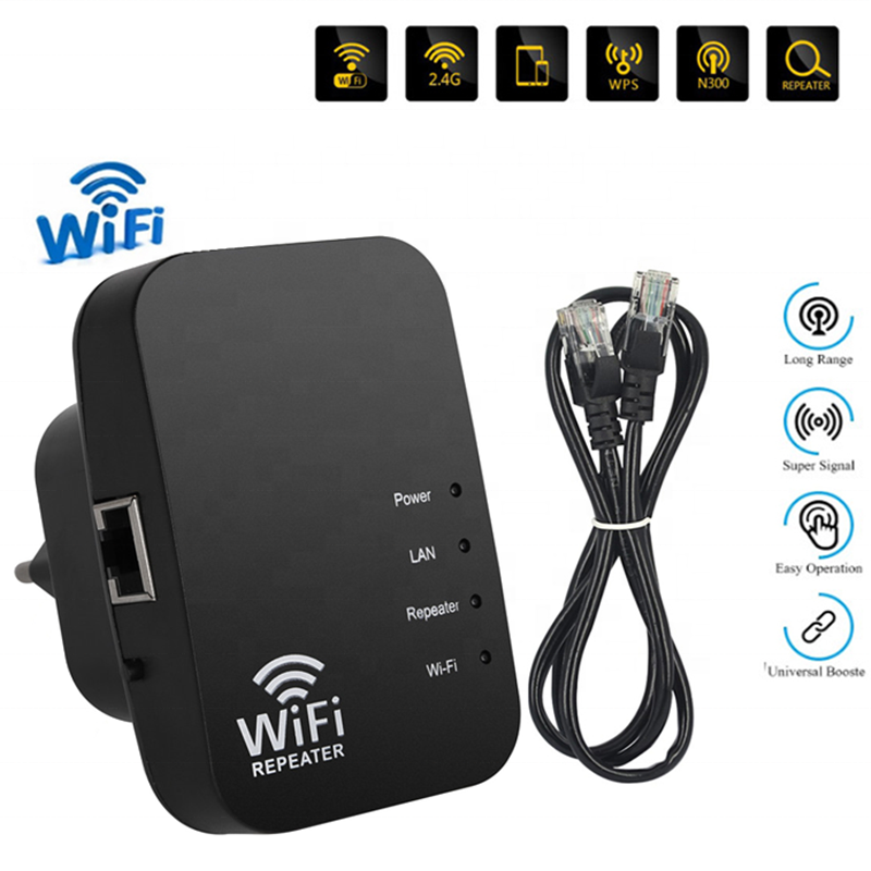 Беспроводной Wi-Fi репитер расширитель беспроводной сети Wi-Fi маршрутизатор Wi-Fi усилитель сигнала 300 Мбит/с Wi Fi усилитель 2,4G, Wi-Fi, Ultraboost точка доступа