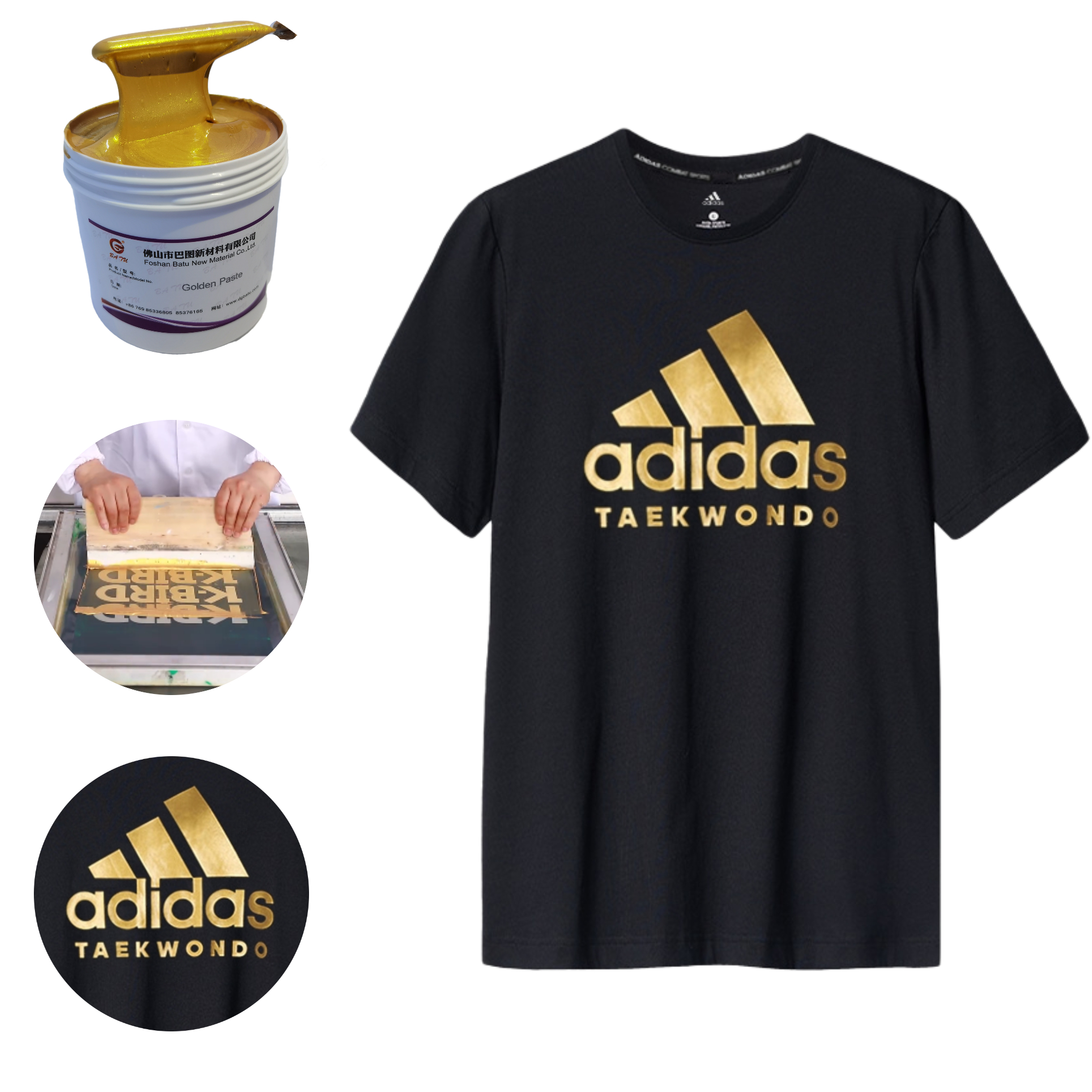Wholesale Gold Aluminum Paste Silver Glossy Paste Printing Ink