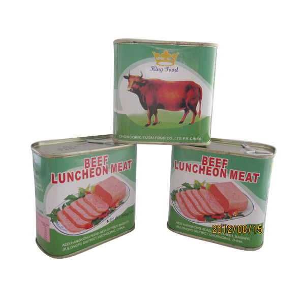 Консервированное мясо говядины