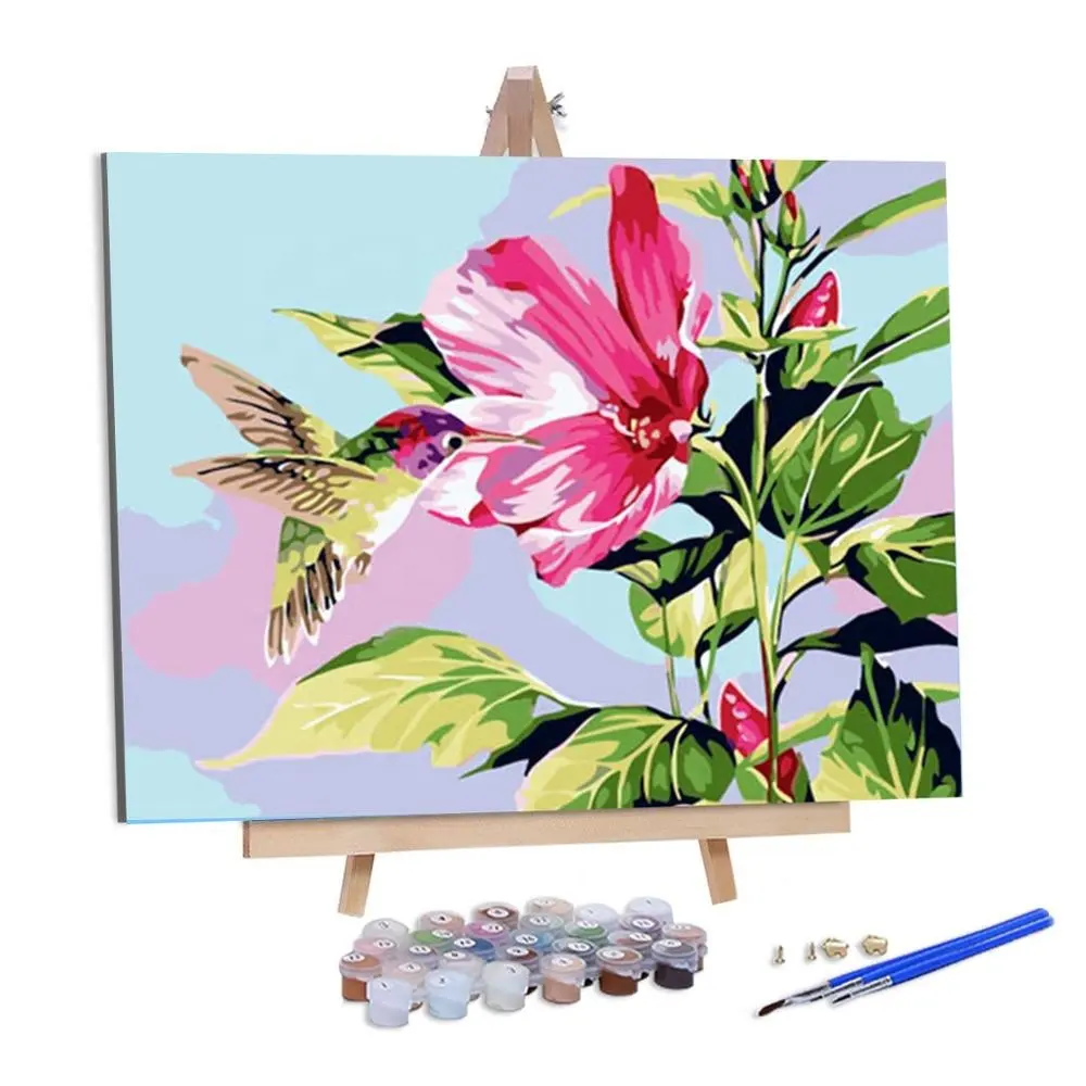 diy digital Painting by Numbers for Adults Kids Oil Painting Home Decor T1 30*40