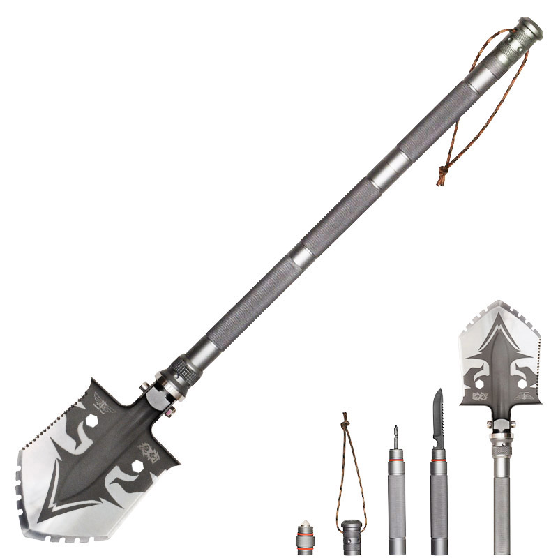 Drop Shipping Survival Shovel Car equipment Tactical Shovel Folding Tools Garden Gear Camping Equipment